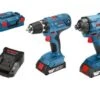 Bosch 06019G5101 18V Li-Ion Accu Boor-/schroefmachine (GSR 18V-21) & Slagschroevendraaier (GDR 18V-160) Combiset (2x 2,0Ah Accu) In L-boxx -Bosch 04b7940c77664fbf3eb0229020bbd610