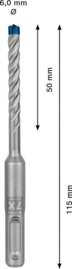 Bosch 2608900071 EXPERT Hamerboor SDS Plus-7X 6x50x115mm -Bosch 0503e81d36bcd57d19c82d93b4b9aa9a