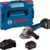 Bosch GWS 18V-10 SC 18V Li-ion Accu Haakse Slijp Set (2x 5.5Ah) In L-Boxx - 125 Mm -Bosch 276cc093f1f1fe0c14b23fec82fde4fa