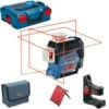 Bosch GLL 3-80 C SOLO 12V Li-Ion Accu Kruislijnlaser Body In L-Boxx - Rood - 30m - 0601063R03 -Bosch 3412fa5fd438016b48d9ae6aeb329437 1