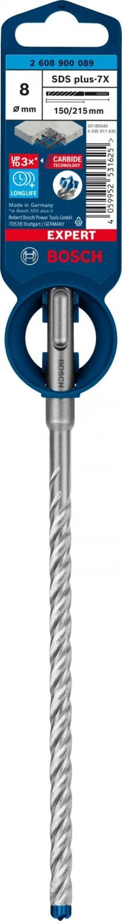 Bosch 2608900089 EXPERT Hamerboor SDS Plus-7X 8x150x215mm -Bosch 38723e779a96e6edb390c53e6509e18f