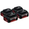Bosch GBA 18V 5.0Ah 4-Pack 18V Li-Ion Accu - 5.0Ah (4st) -Bosch 594801bea7ac09960dd9296e3be00fbb