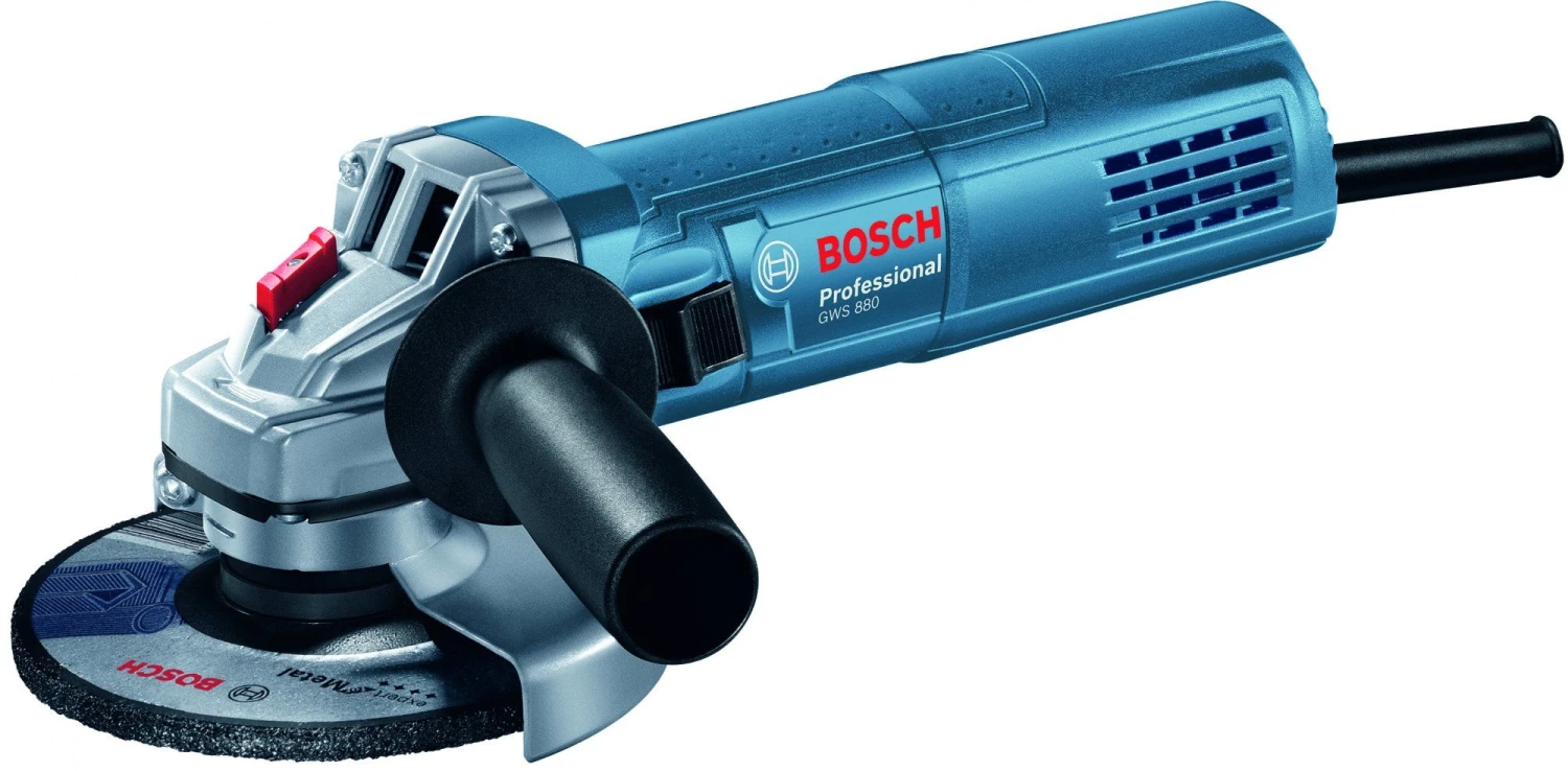 Bosch GWS 22-230 P + GWS 880 Haakse Slijpmachine In Koffer 4 Bosch GWS 22-230 P + GWS 880 Haakse Slijpmachine In Koffer - Afbeelding 2