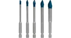 Bosch 2608900597 5-delige HardCeramic HEX-9 Borenset - 4/5/6/8/10 Mm