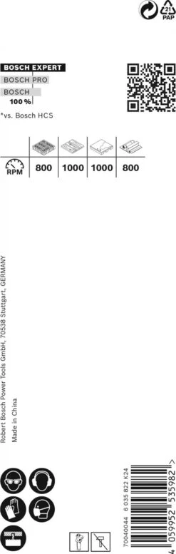 Bosch 2608900452 EXPERT Construction Material Gatzaag - 20x60mm -Bosch 7215c39296092530e800c273146cb994