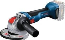 Bosch GWX 18V-10 18V Li-Ion Accu X-LOCK Haakse Slijper Body - 125mm - Koolborstelloos - 06017B0100