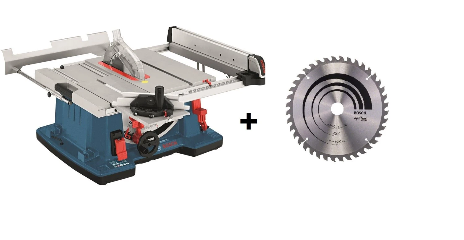 Bosch GTS 10 XC Zaagtafel - 2100W - 254 X 30mm Met Extra Zaagblad 3 Bosch GTS 10 XC Zaagtafel - 2100W - 254 X 30mm Met Extra Zaagblad