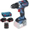 Bosch GSR 18V-60 C 18V Li-Ion Accu Boor-/schroefmachine Set (2x 5.0Ah Accu) In L-Boxx - 06019G1100 -Bosch 79107d2fa5cd362d23fd31ce7c4d56d2