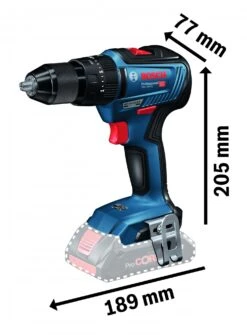 Bosch GSB 18V-55 18V Li-ion Accu Schroefklopboormachine Set (2x4.0Ah) In L-Boxx -Bosch 79c2392412544bc184df4041b9b7587e