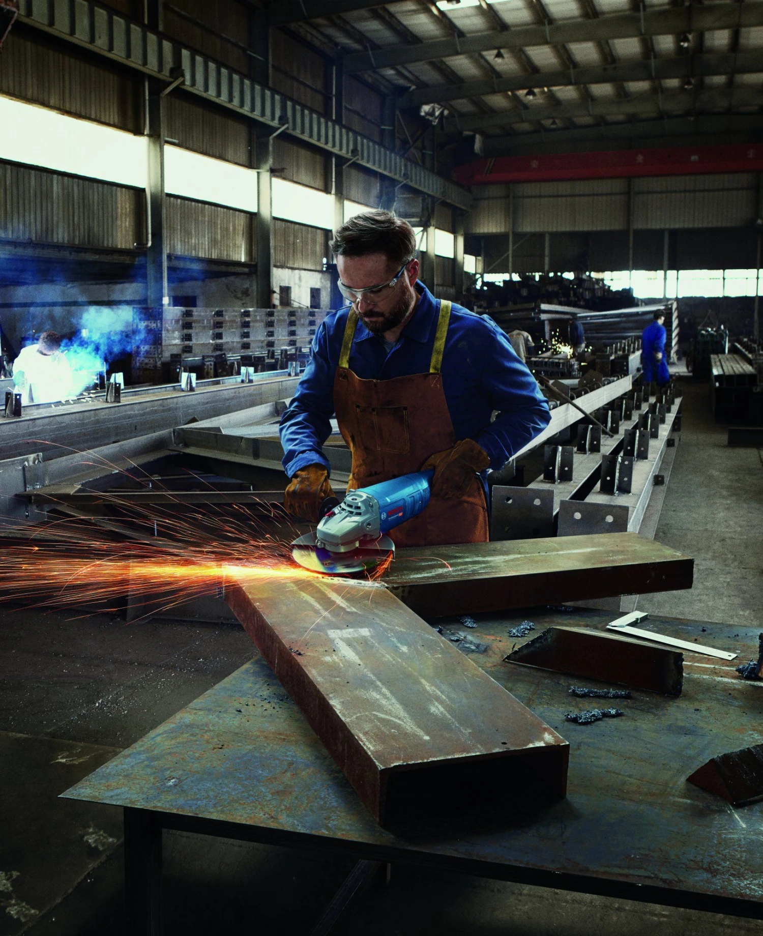 Bosch GWS 22-230 P + GWS 880 Haakse Slijpmachine In Koffer 5 Bosch GWS 22-230 P + GWS 880 Haakse Slijpmachine In Koffer - Afbeelding 3