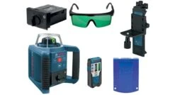 Bosch GRL 300 HVG Rotatie Laser Incl. Accessoires In Koffer - 100m - Groen - 0601061701
