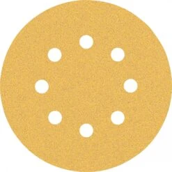 Bosch 2608900910 EXPERT Schuurvel C470 Best For Wood And Paint - 125mm - K80 - 8 Gaten (50st)