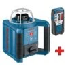 Bosch GRL 400 H Rotatie Laser + LR 1 Ontvanger In Koffer - 400m - 0601061800 -Bosch b62961500b4203d4ec1a980597f93e20 1