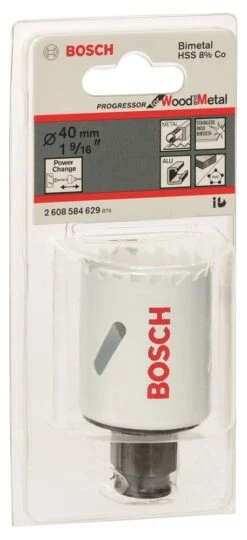 Bosch 2608594212 Gatzaag Progressor - HSS BiMetaal - 40 Mm