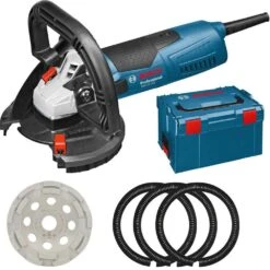 Bosch GBR 15 CAG Betonschuurmachine In L-Boxx - 1500W - 125mm - 0601776001