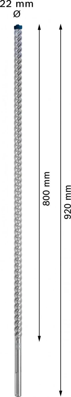 Bosch 2608900236 EXPERT Hamerboor SDS Max-8X 22x800x920mm -Bosch ca195ce6c75e2218c13bdaa48b0cba8a
