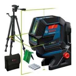 Bosch GLL 2-50 G Kruislijnlaser + Houder + Statief In Opbergetui - 15 M - 0601066M01