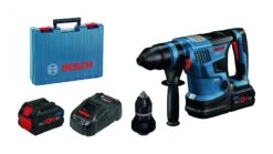 Bosch GBH 18V-34 CF 18V Li-Ion Accu BiTurbo SDS-Plus Boorhamer Set (2x 5,5Ah) In Koffer - 5,8J - Koolborstelloos - 0611914003