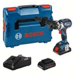 Bosch GSR 18V-110 C 18V Li-Ion Accu Boor-/schroefmachine Set (2x 4.0Ah Accu) In L-Boxx - Koolborstelloos - 06019G010A