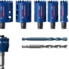 Bosch 2608900446 EXPERT 9-delige Power-Change Gatzagenset Tough Material Universal 22/25/35/40/51/68 -Bosch e338a1b1117d9d4b3aac6d0f7657ae35