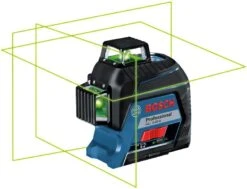 Bosch GLL 3-80 G Kruislijnlaser In Opbergetui In Koffer - 30 - 120 M - 0601063Y00