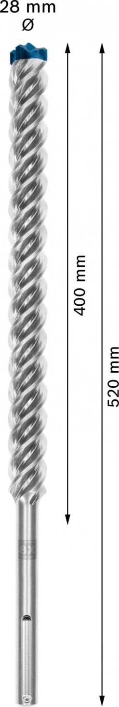 Bosch 2608900248 EXPERT Hamerboor SDS Max-8X 28x400x520mm -Bosch f17264663e676bd589a42cac942f930c