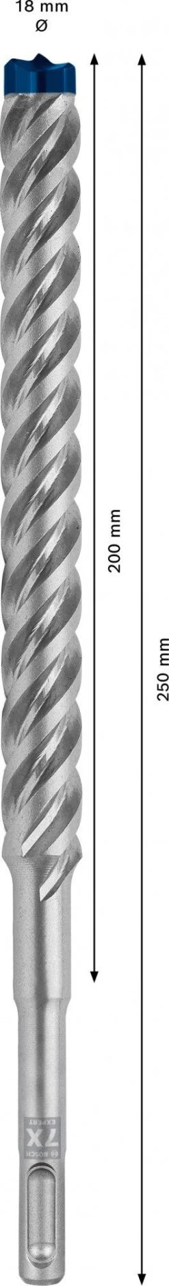 Bosch 2608900138 EXPERT Hamerboor SDS Plus-7X 18x200x265mm -Bosch fb246800831da318741d0acf06e021b1