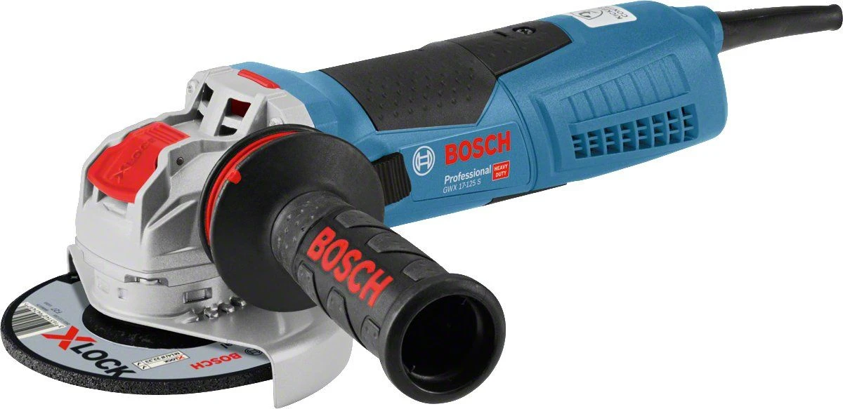 Bosch GWX 17-125 S X-LOCK Haakse Slijper - 1700W - 125mm - Variabel - Softstart - 06017C4002 3 Bosch GWX 17-125 S X-LOCK Haakse Slijper - 1700W - 125mm - Variabel - Softstart - 06017C4002